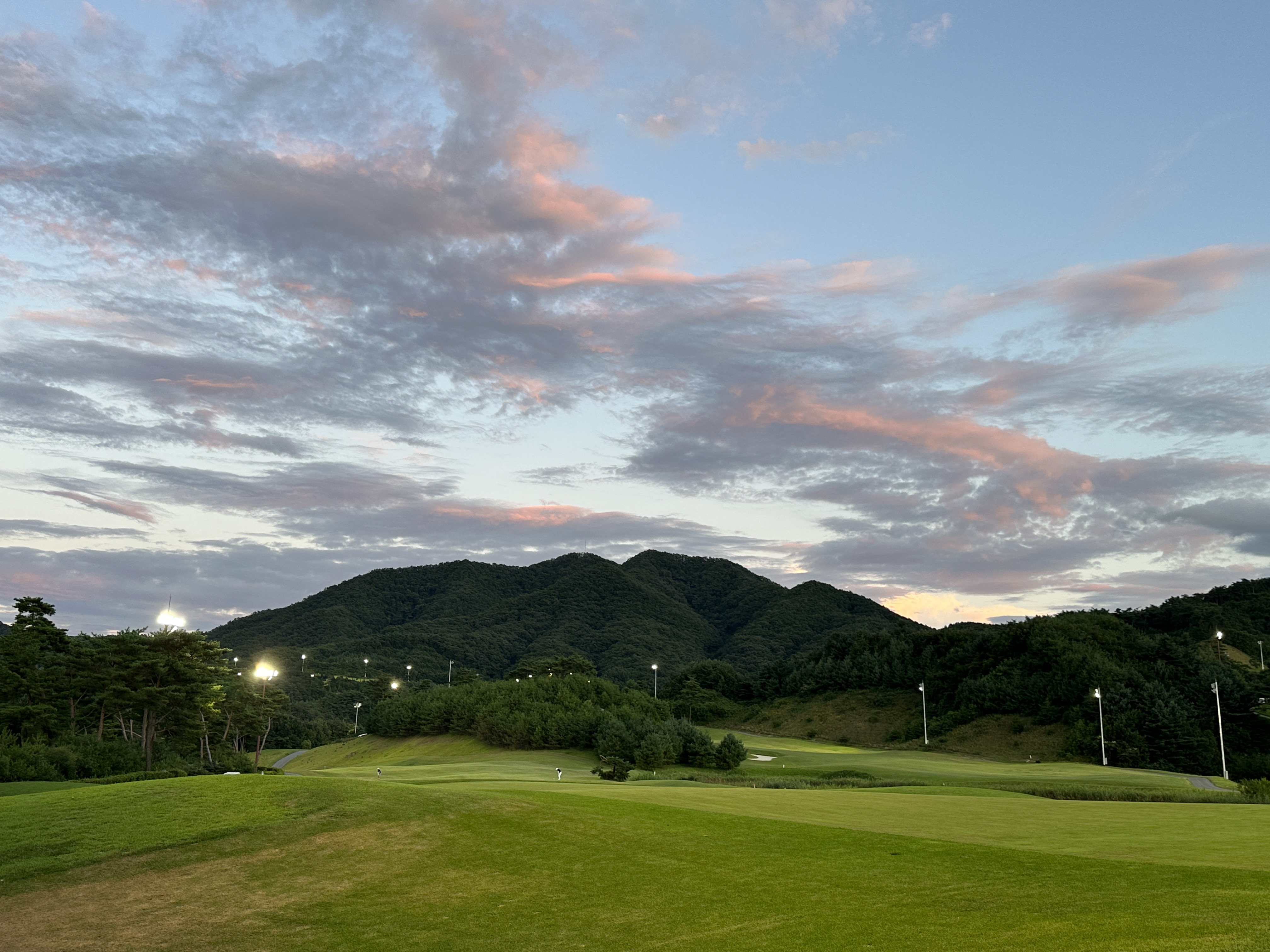 올스필드 CC 해가 저물어 가는 중