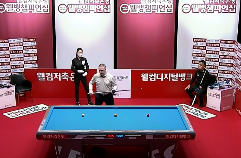 웰컴저축은행 웰뱅 PBA 챔피언십 22-23 128강 쿠드롱 VS 김현석 경기결과(1)