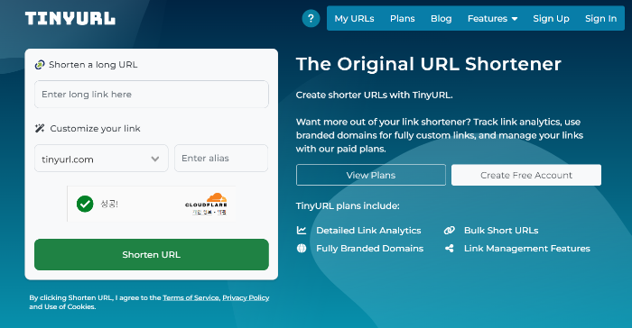 단축 URL 주소 줄이기 사이트_3