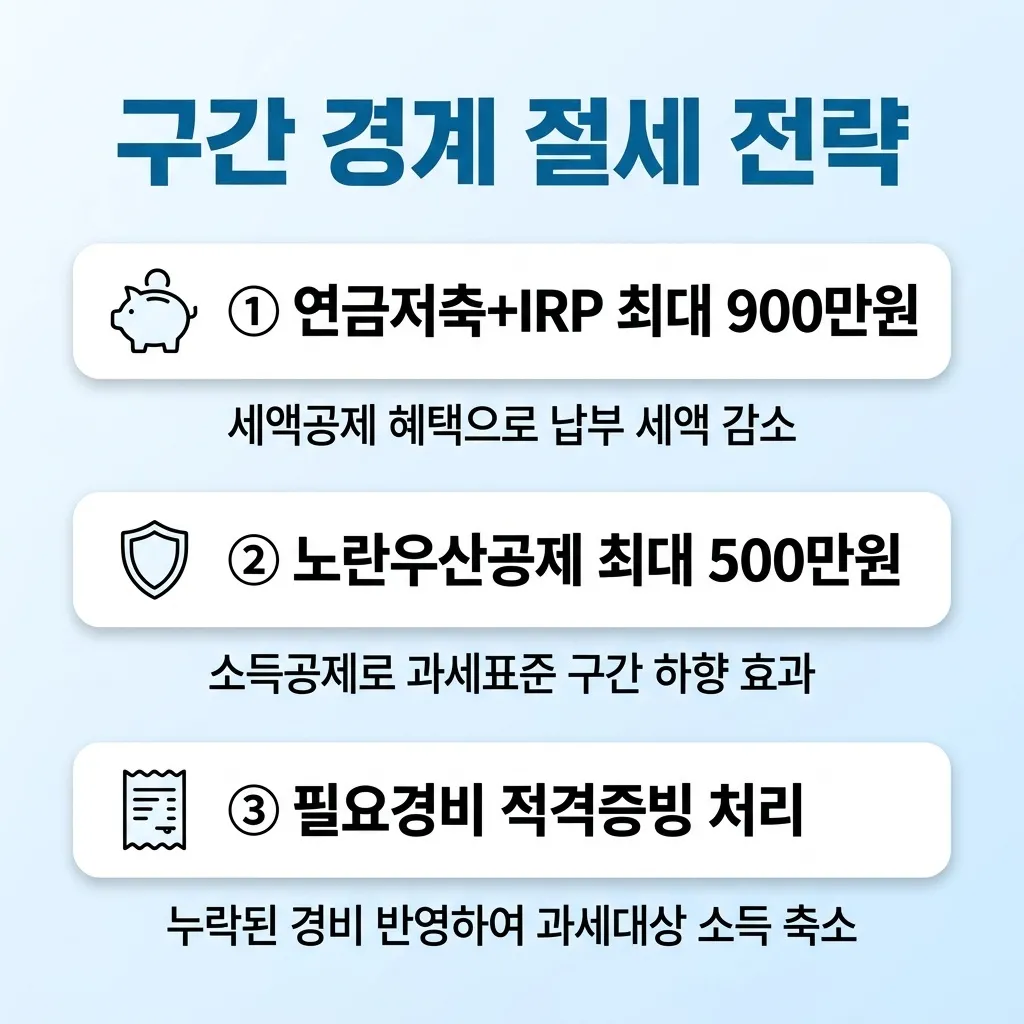 연도별 종합소득세 과세표준 구간 변화 타임라인