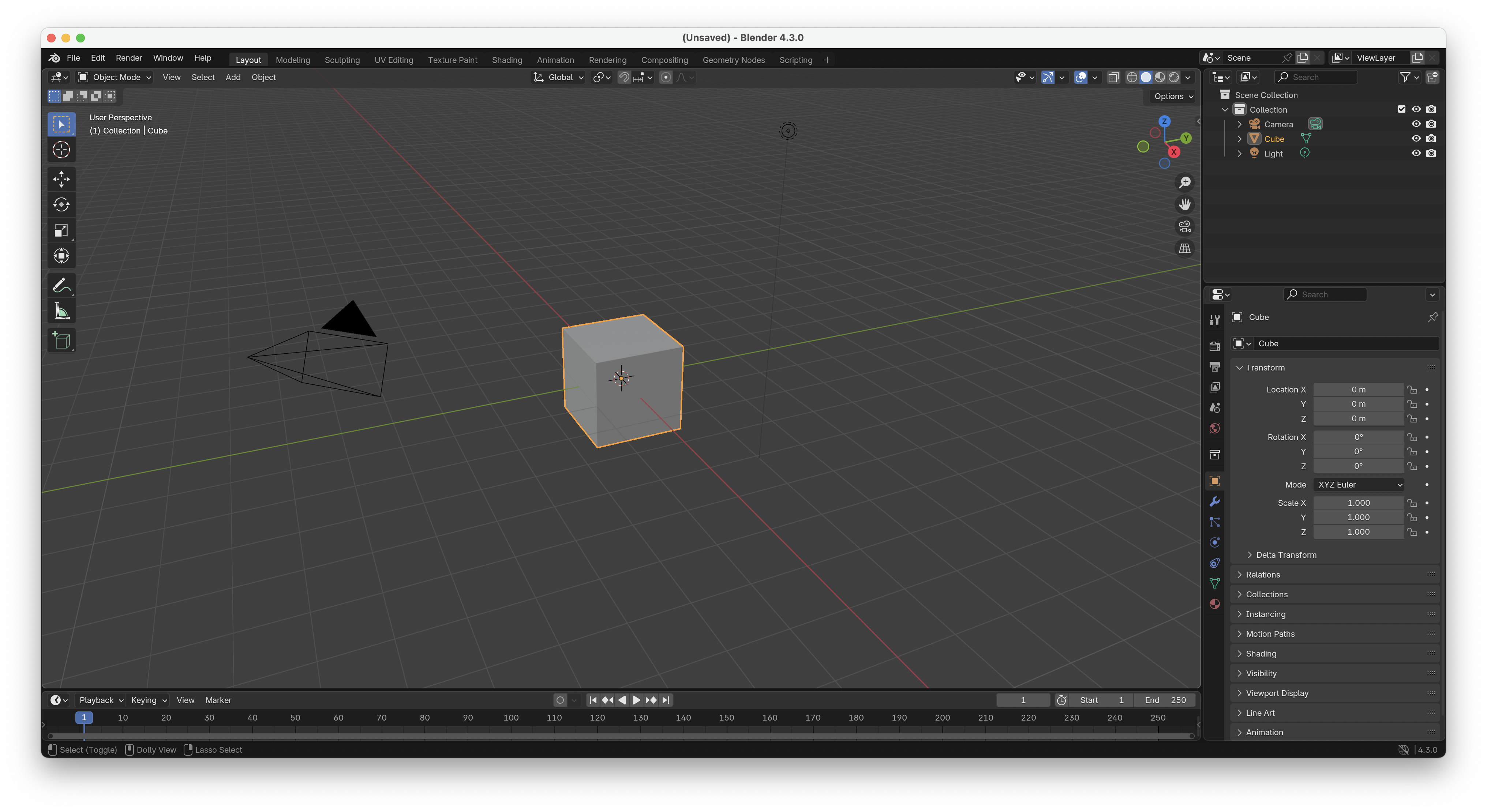 Blender UI