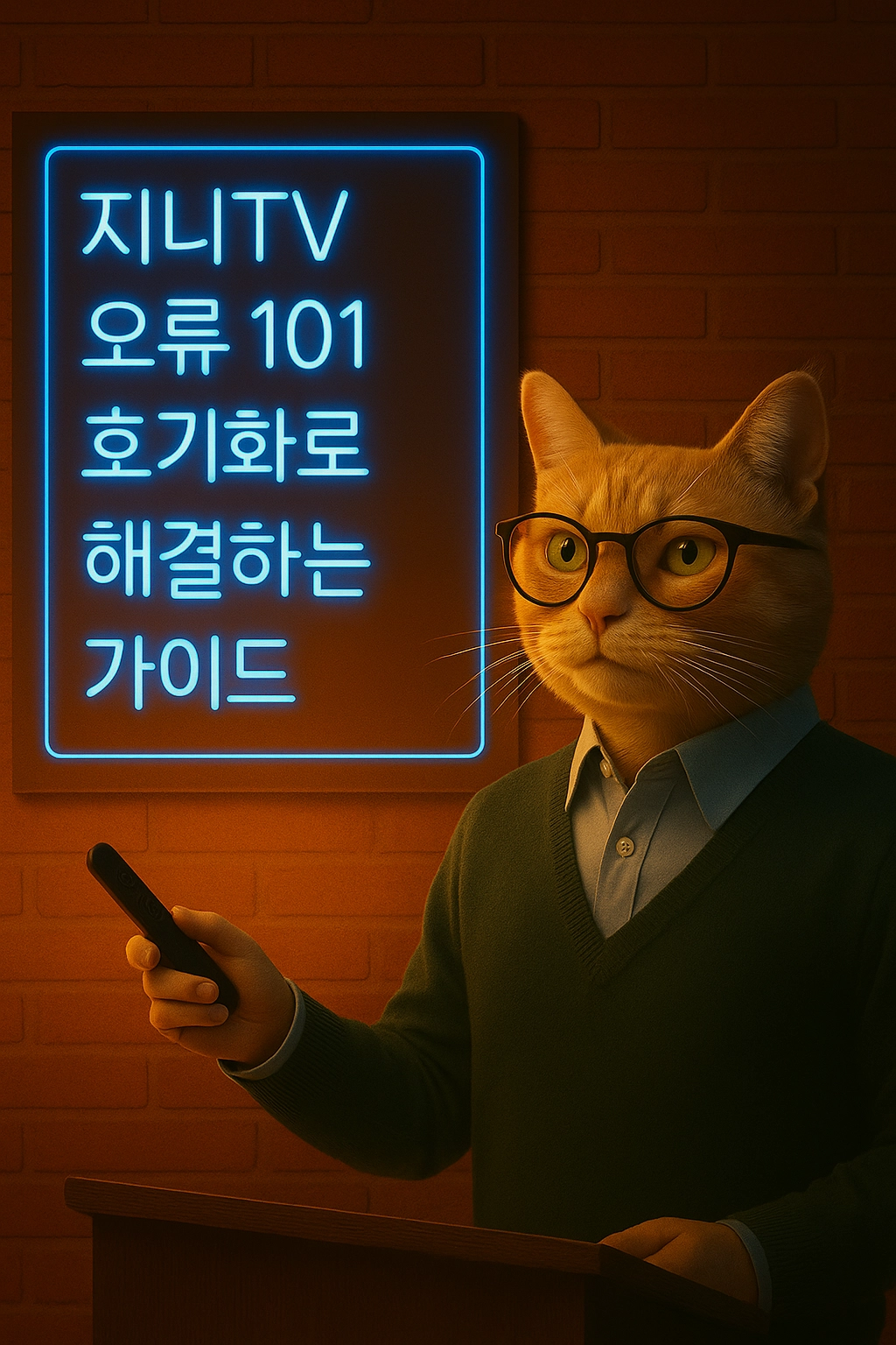 지니TV 오류 101 초기화로 해결하는 가이드