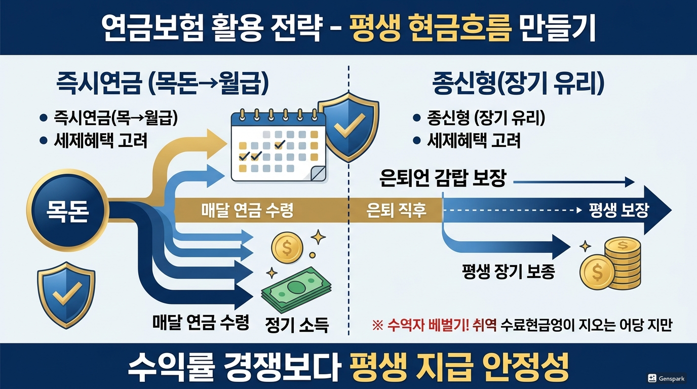 연금보험 활용 전략
