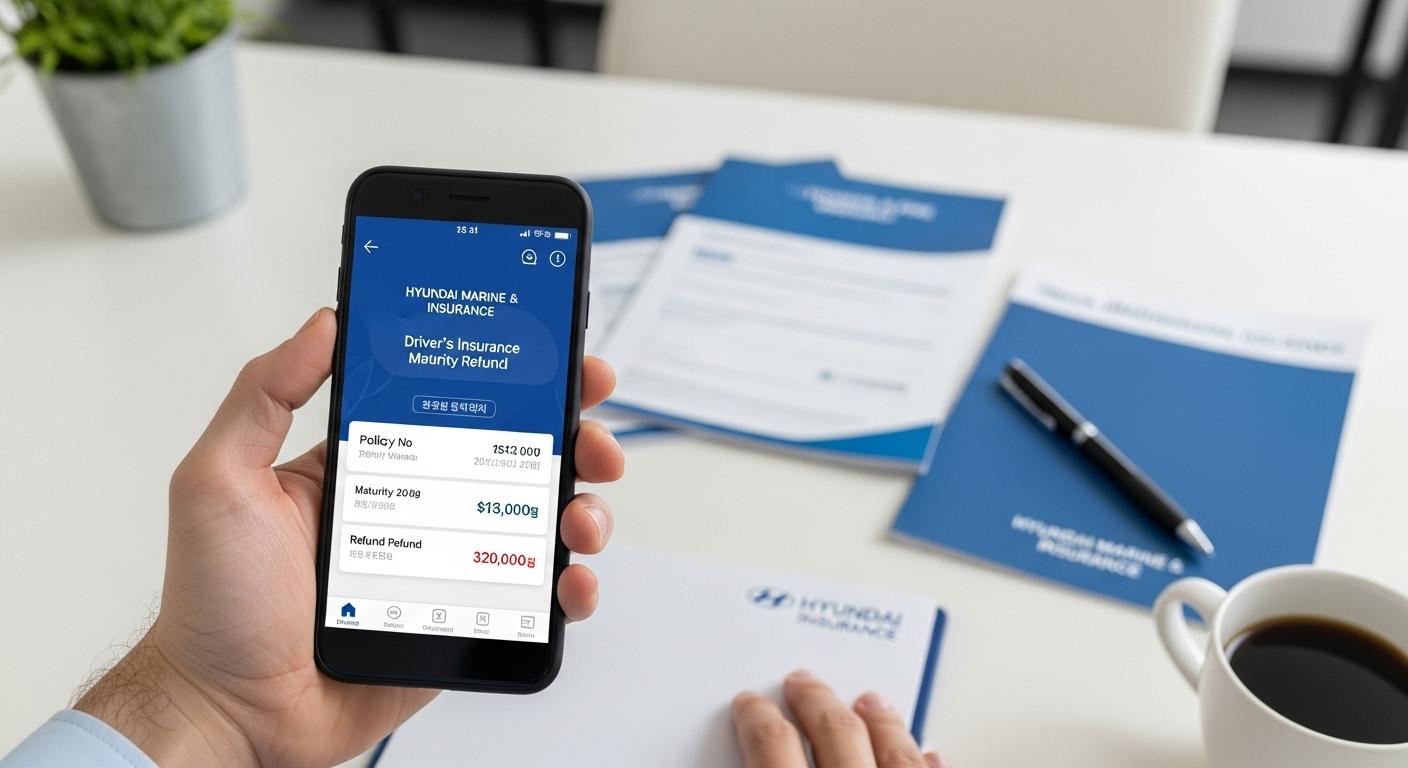 현대해상 운전자보험 만기환급금