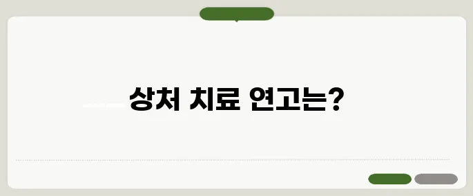 항생제 연고 종류 상처 치료에 효과적인 제품