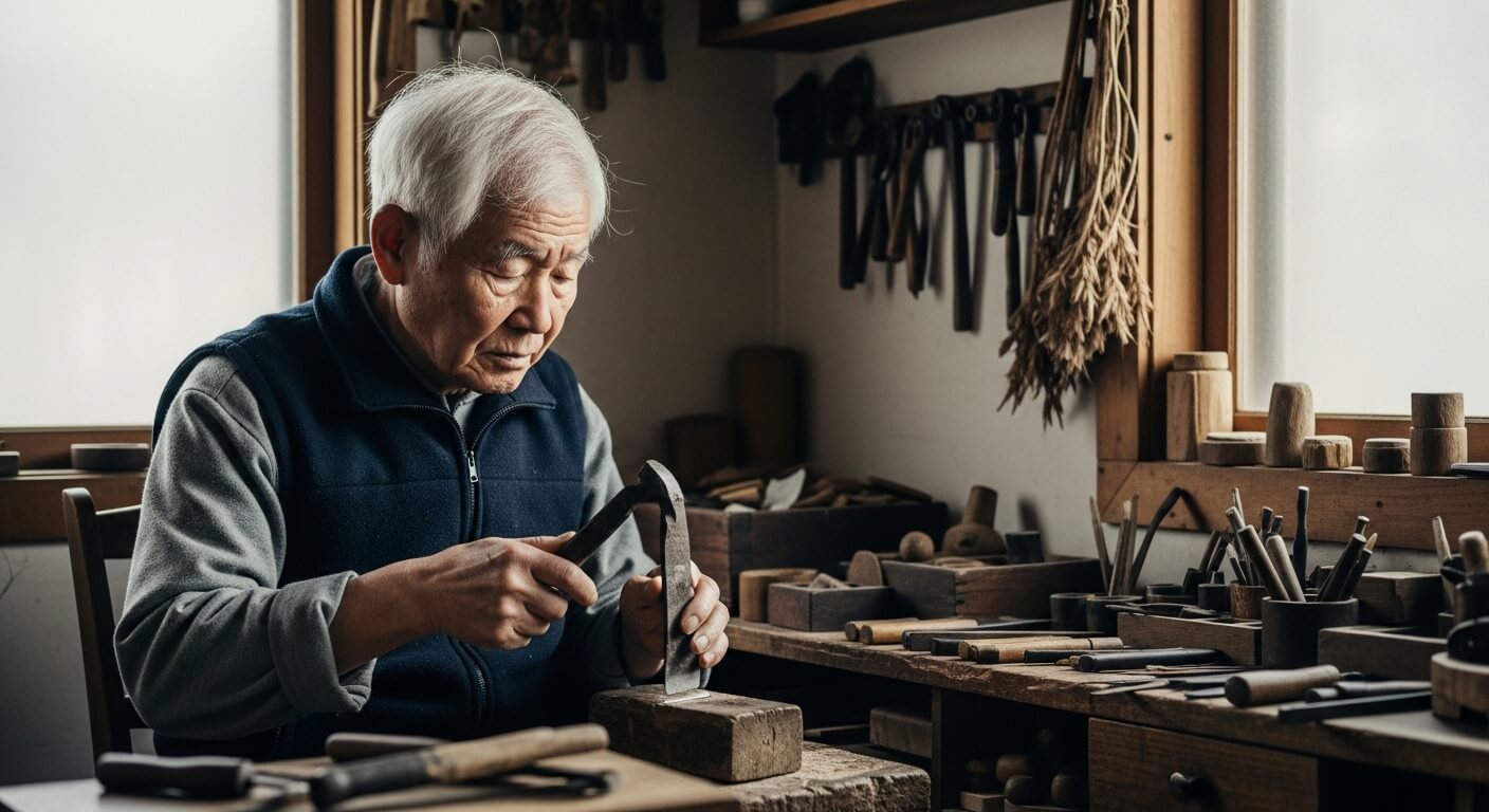 장인기술 고령화 관련 사진