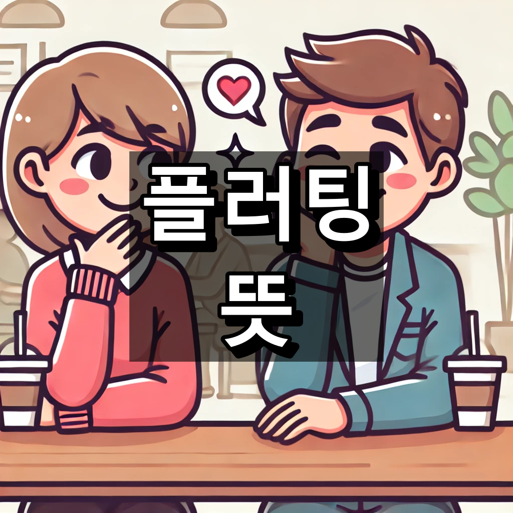 플러팅 뜻 대표 이미지