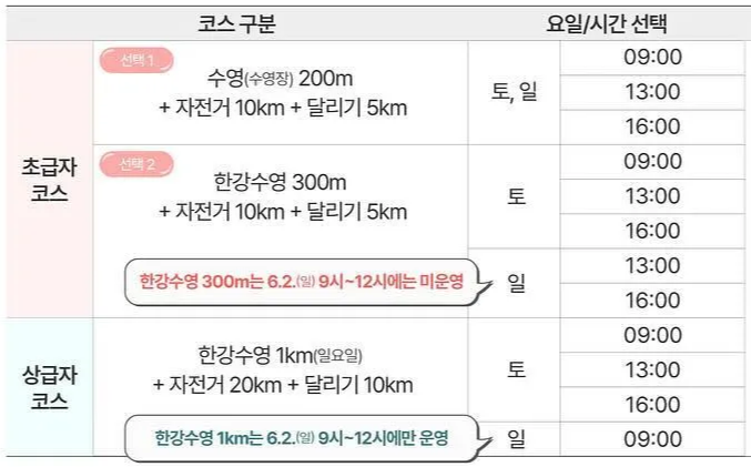 쉬엄쉬엄 3종 축제 시간