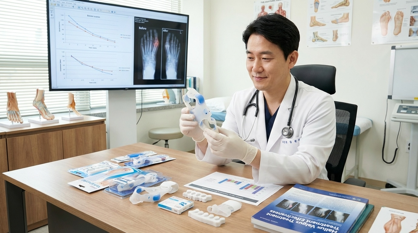 무지외반증 교정기, 정말 효과 있을까