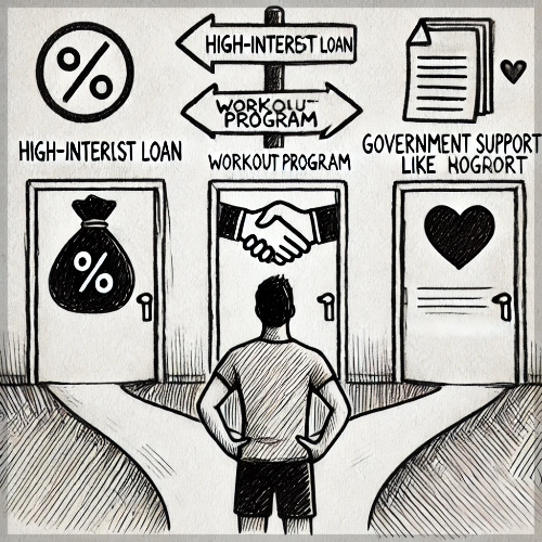 회생 면책 후 워크아웃이 필요할 경우