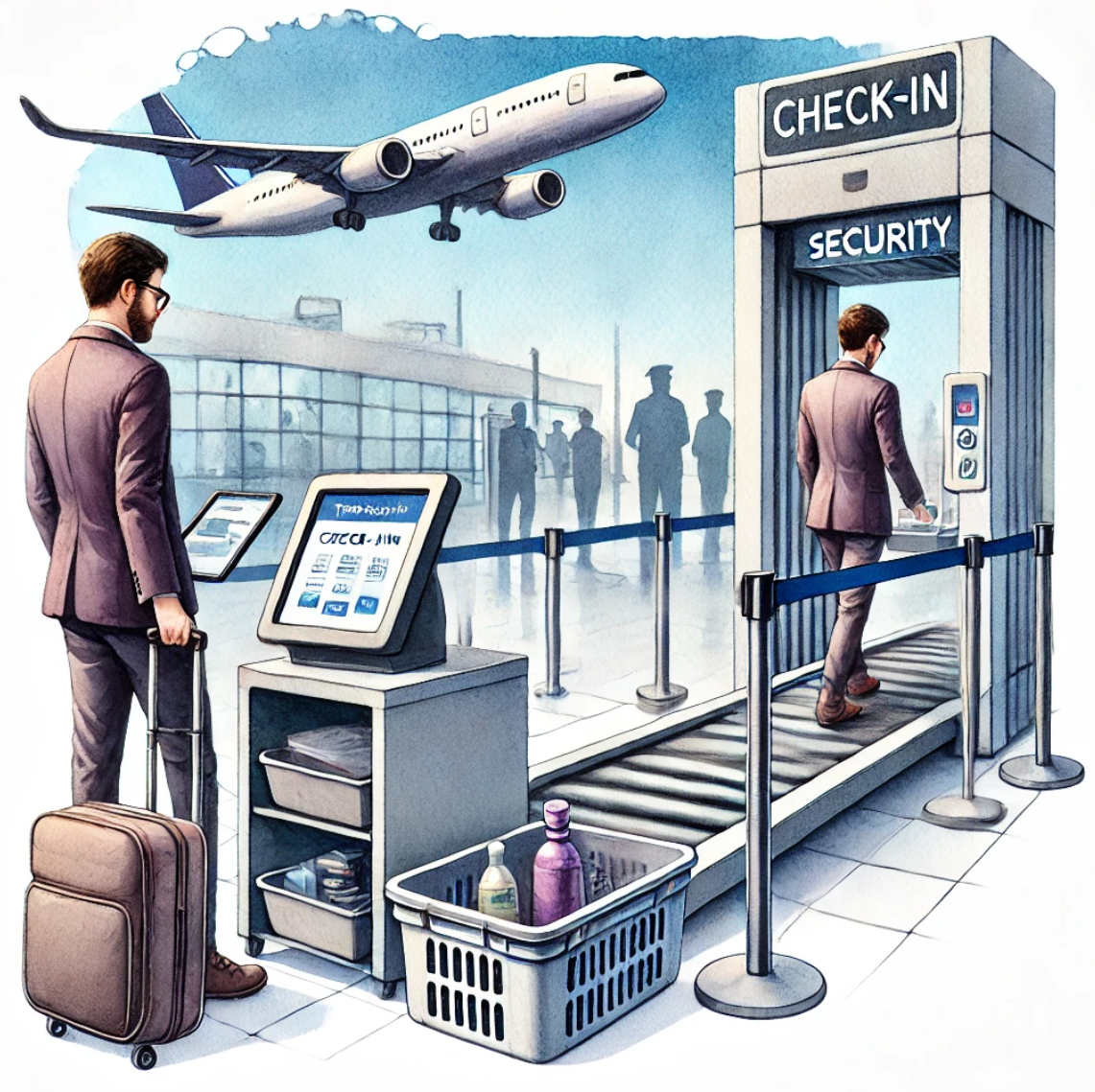 공항에서 시간 절약하는 법