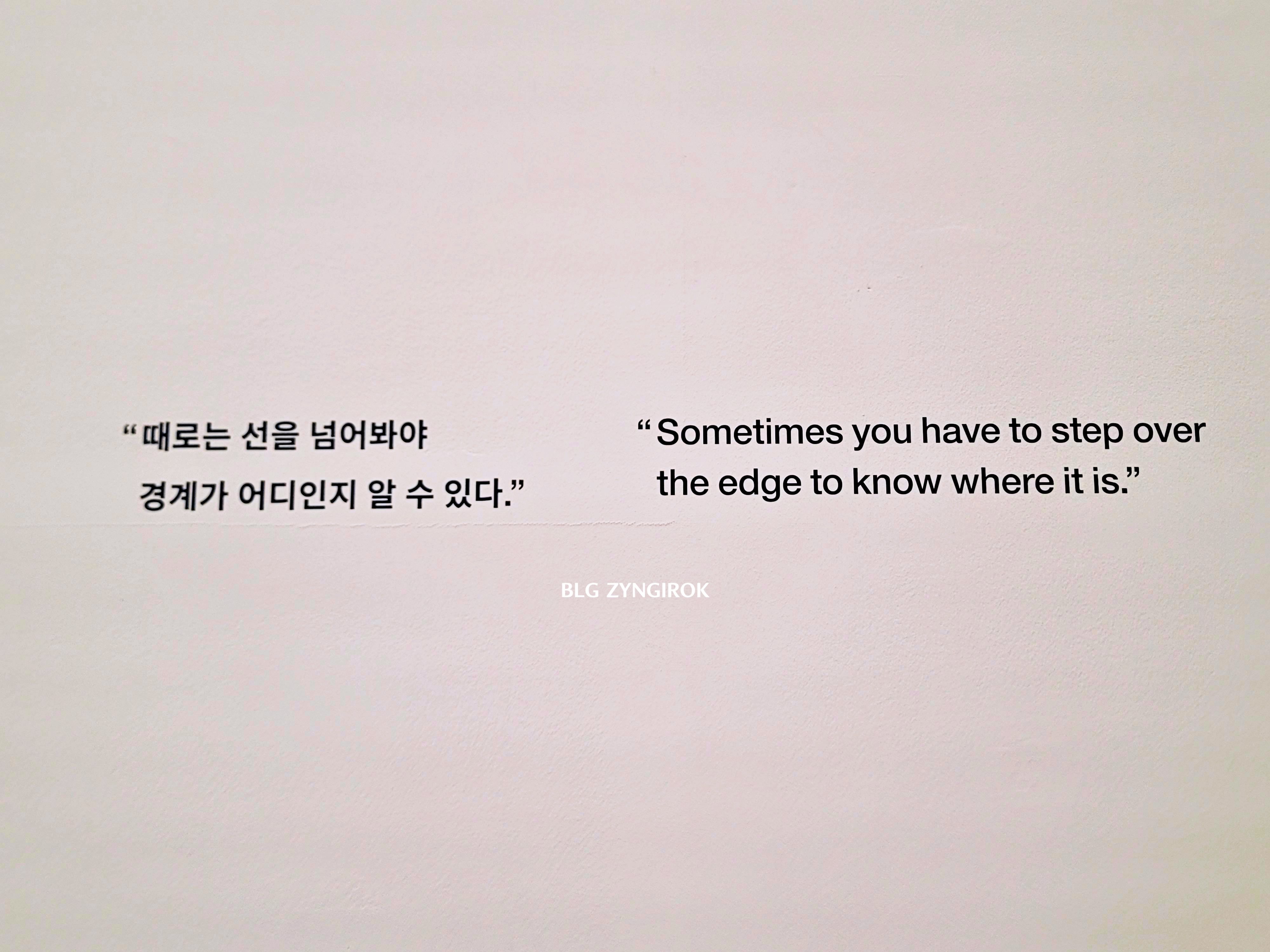 국립현대미술관 : 데이미안 허스트 - 메시지 모습이다.
