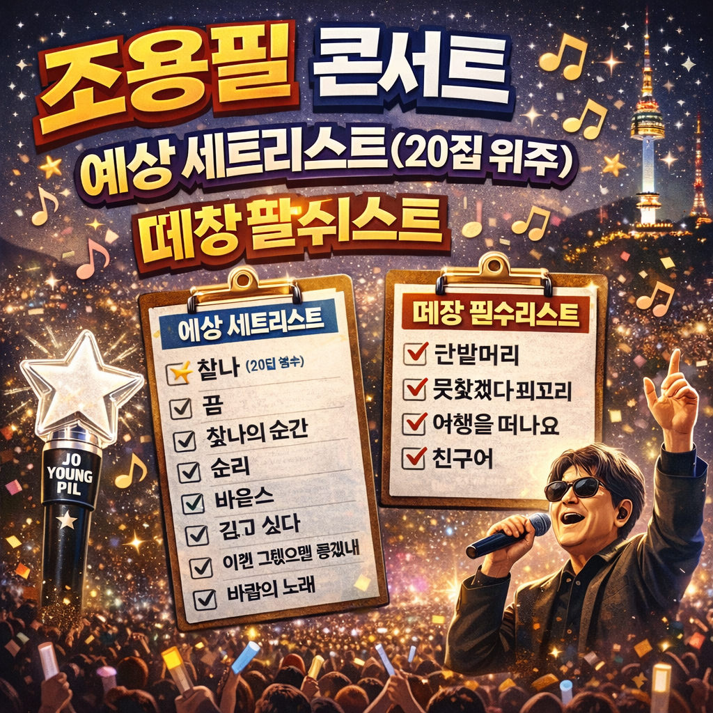 조용필 콘서트 티켓 사러 가기