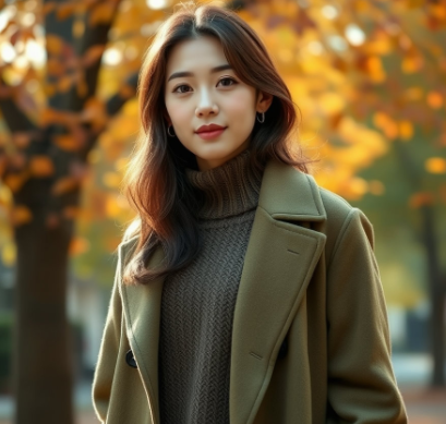 송혜교2025가을 올리브그린그림