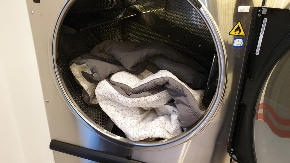 셀프빨래방 건조기 이불 빨래