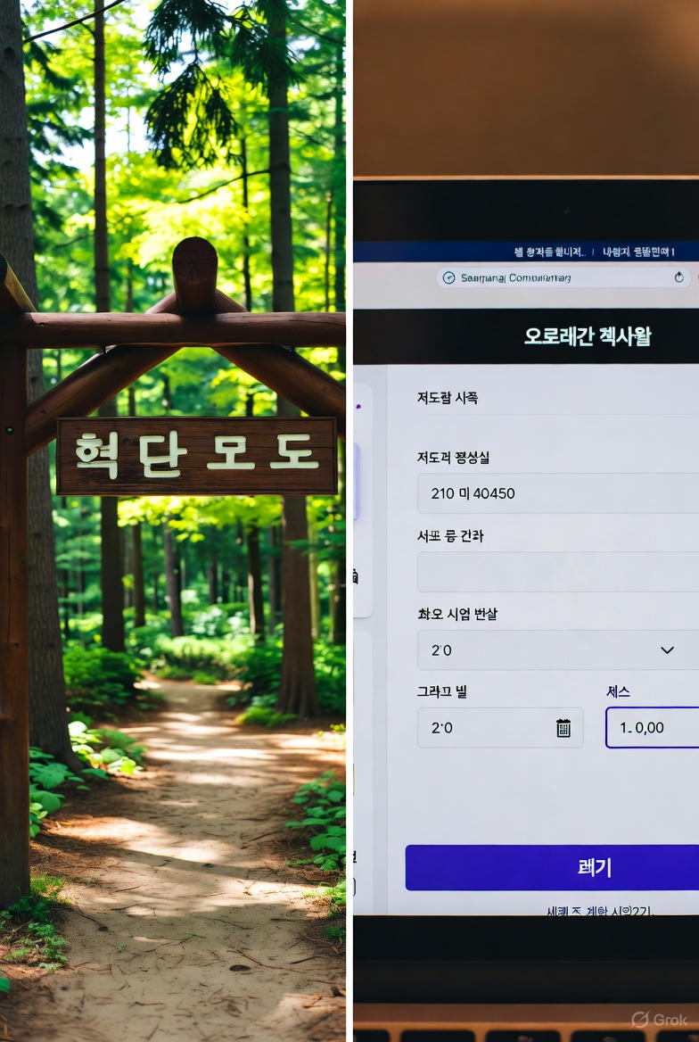 화담숲 예약 100%