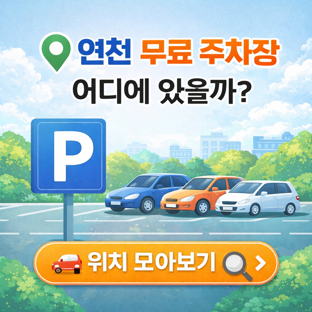연천 무료 주차장을 한눈에! 전곡시장, 고대산, 재인폭포, 연천군청 등 주요 지역별 무료 주차 위치와 꿀팁을 정리했어요. 주말 나들이, 캠핑, 장보기 전 꼭 확인하세요! 최신 정보로 편하게 주차하는 방법 안내.