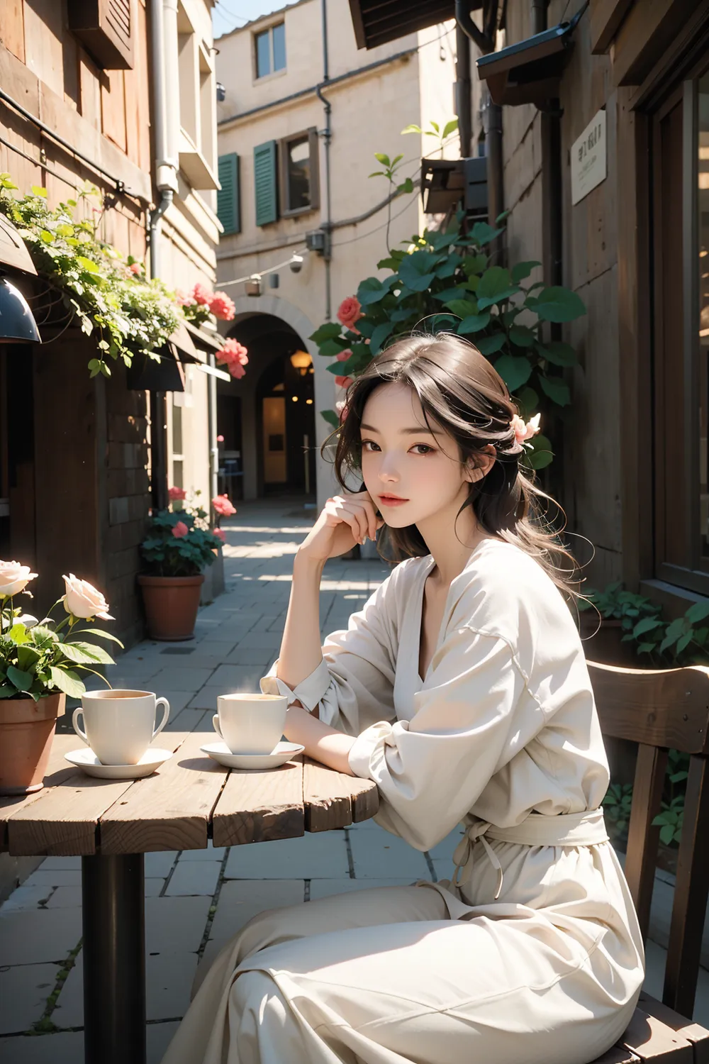 Retro Model Coffe Server Time