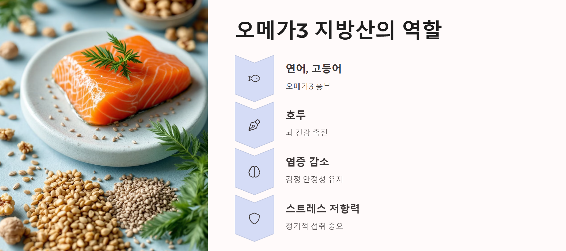 오메가3 지방산의 역할