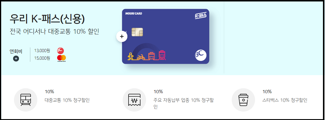 우리카드 K-패스