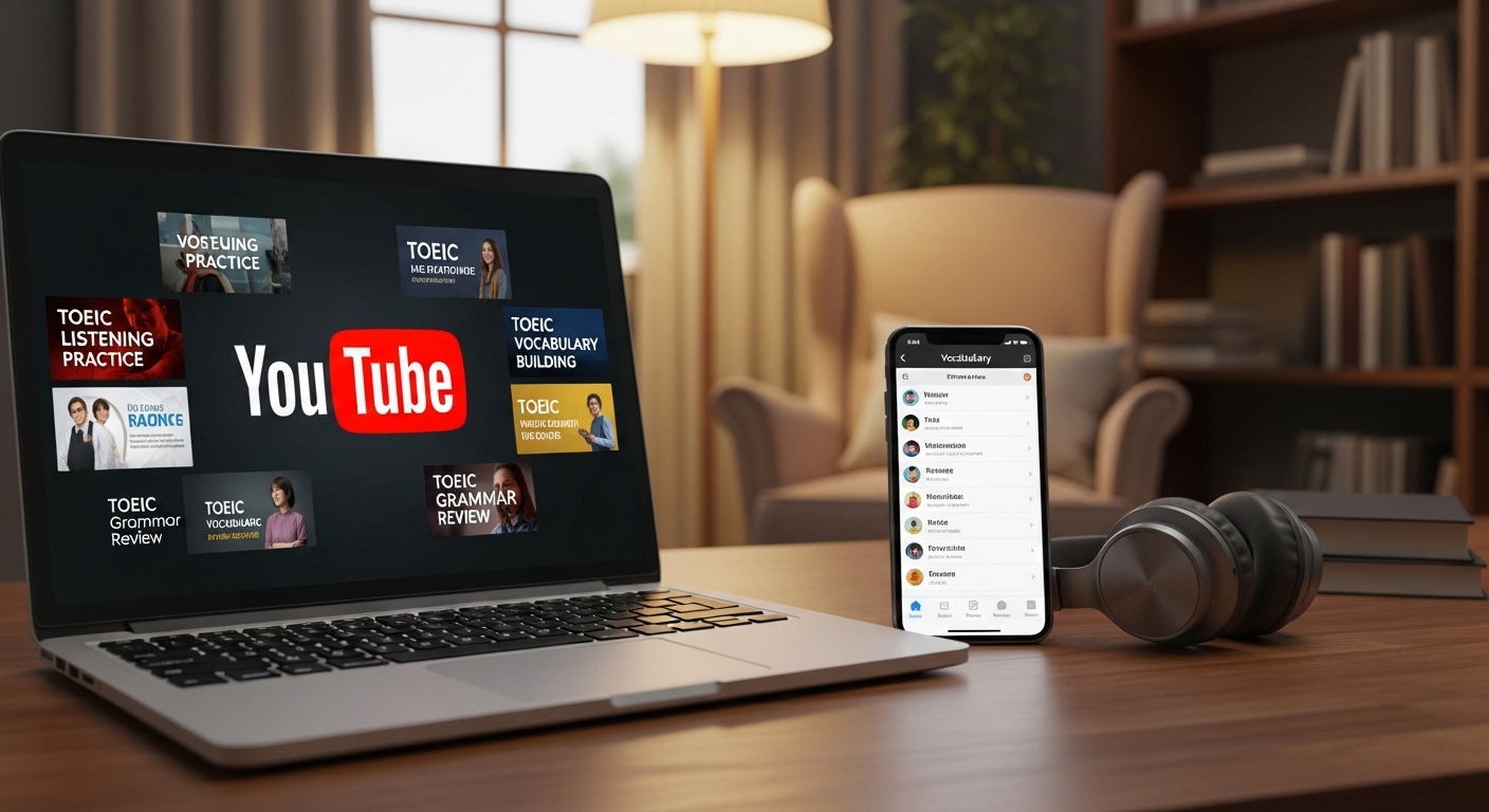 유튜브 토익 무료 강의, 단어 암기 앱 등 토익 공부에 유용한 무료 온라인 학습 자료들
