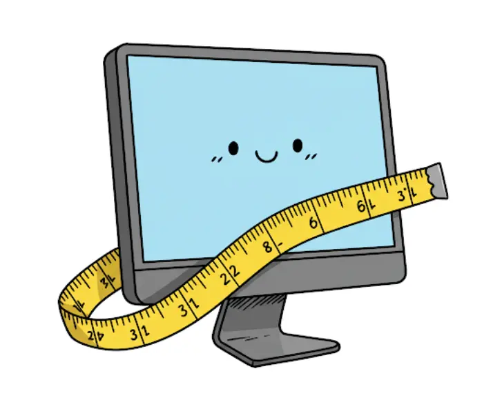 22인치 모니터 가로 세로 크기-3