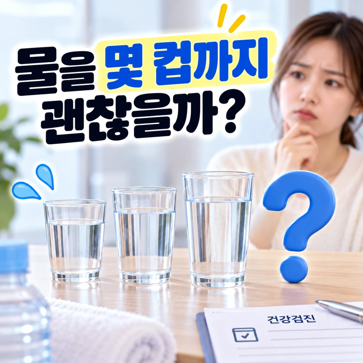 건강검진_소변검사_4번_물몇컵까지