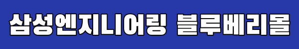 삼성엔지니어링 블루베리몰 링크
