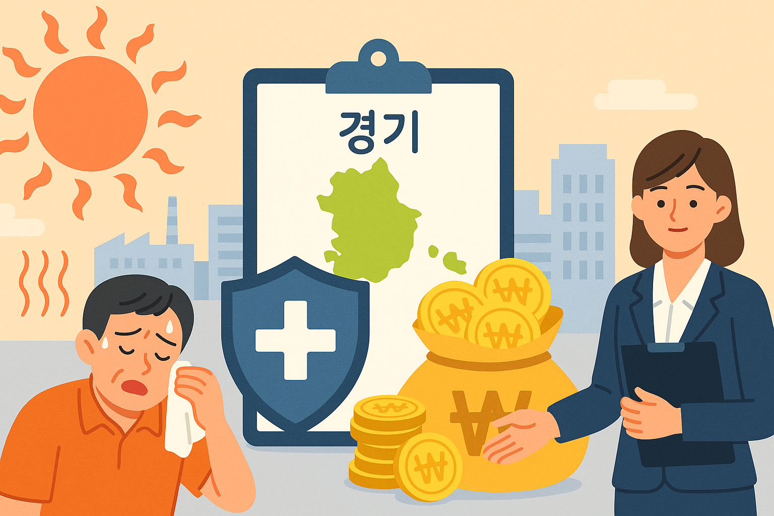 기후보험 관련 사진