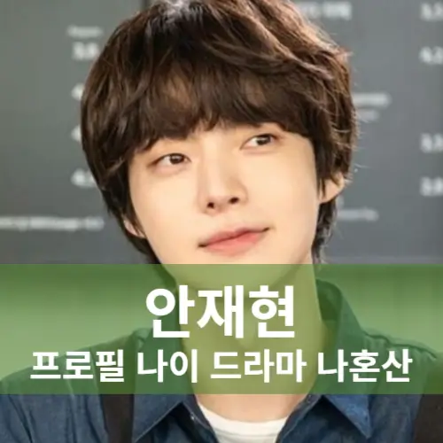 안재현 프로필 필모그라피 나이 드라마 MBTI 이혼 근황 인터뷰 나혼자산다