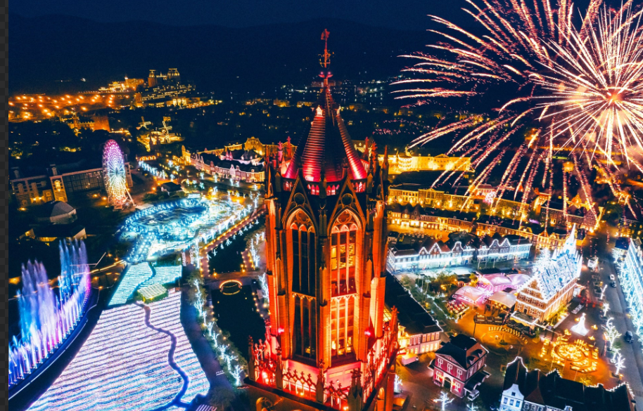 하우스텐보스 일루미네이션 축제