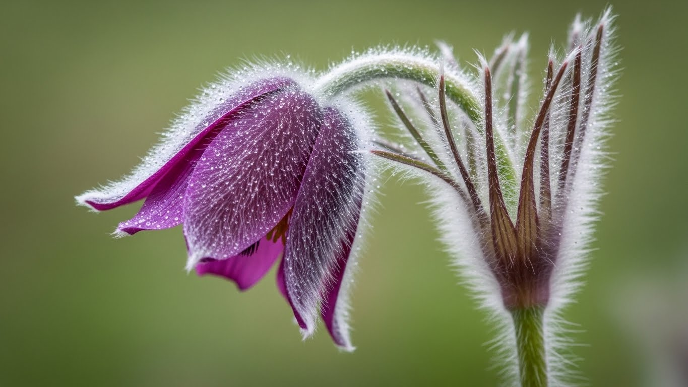 할미꽃 꽃말: '사랑의 배신'과 '충성'의 진정한 의미