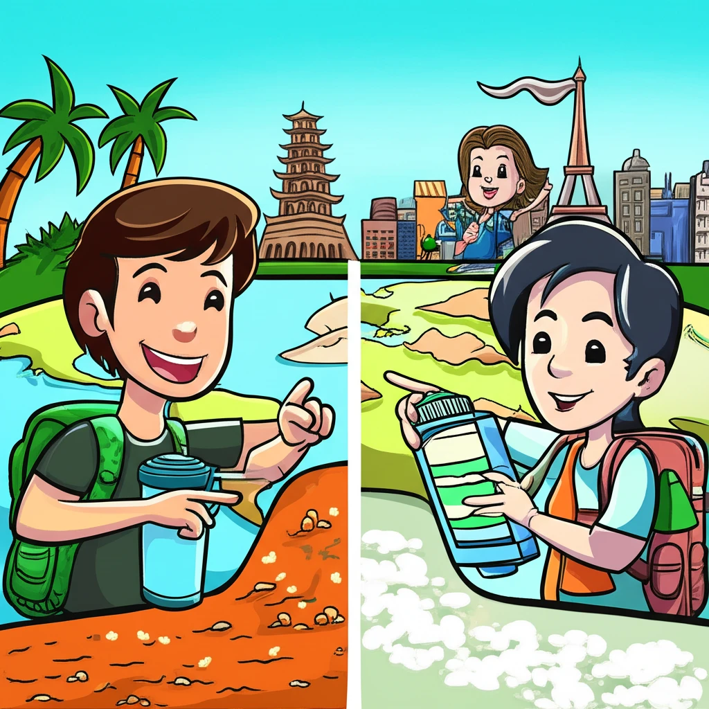 동남아 유럽 여행지별 수질 특성 맞춤..