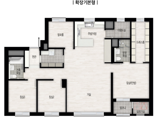 운정자이-시그니처-96A-평면도
