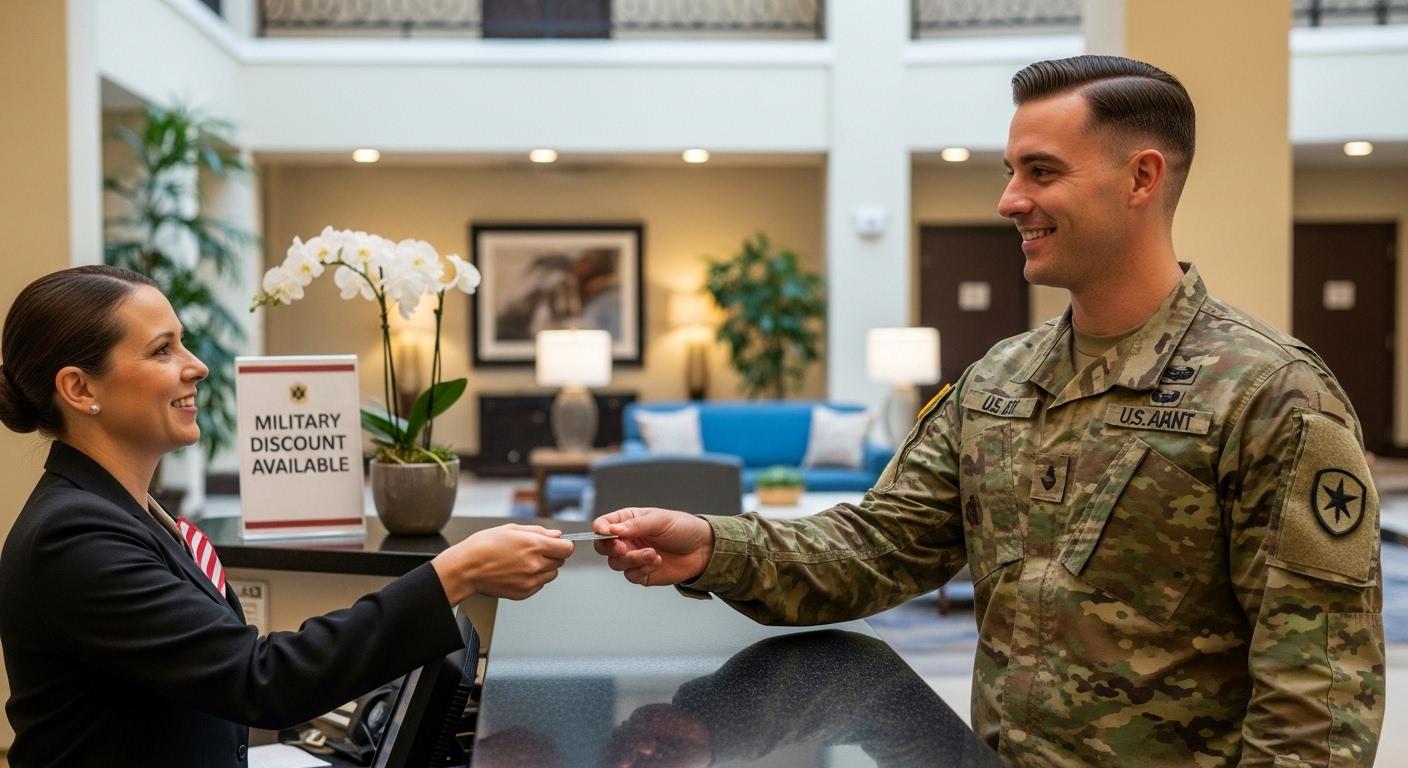 군인 호텔 할인