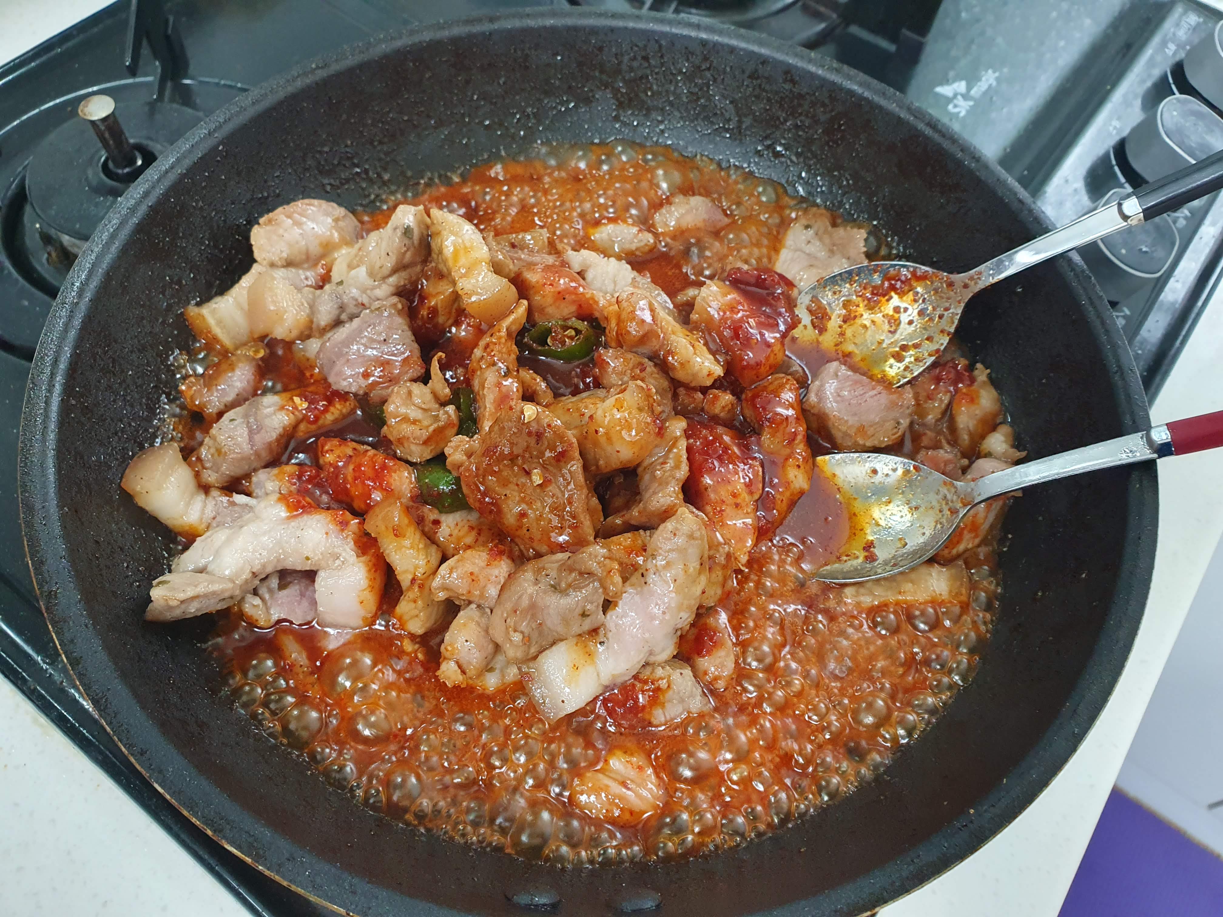 제육 김치볶음