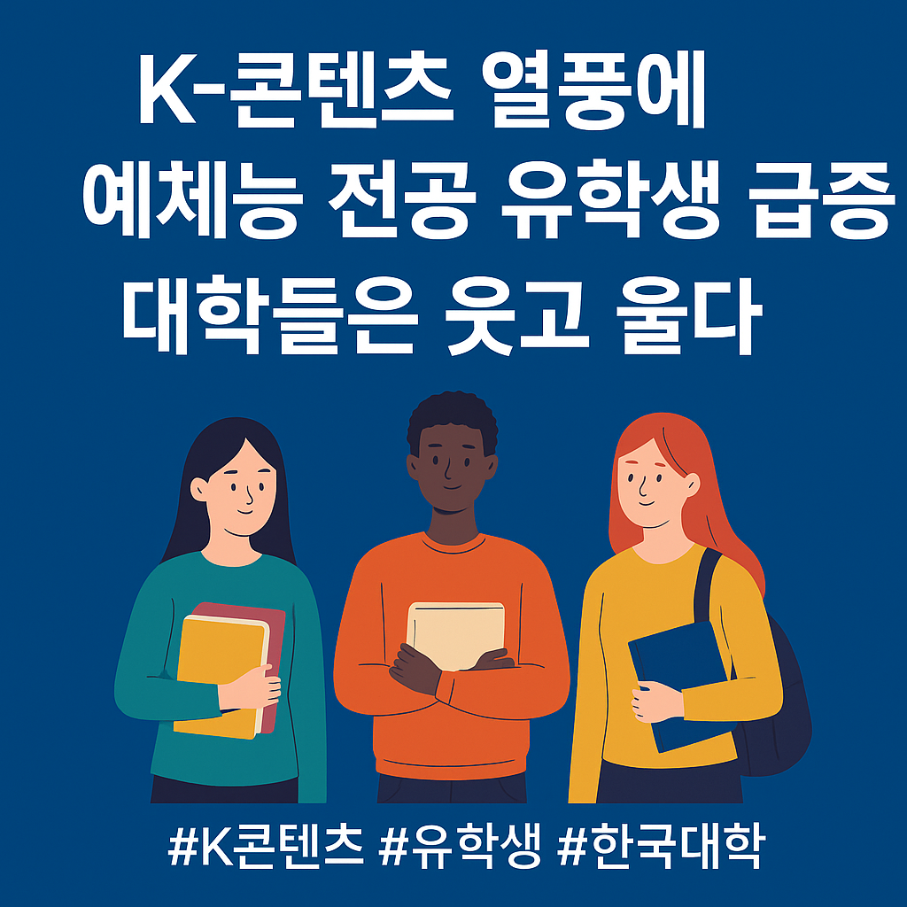 K-콘텐츠 열풍에 예체능 전공 유학생 급증&hellip;대학들은 웃고 울다
