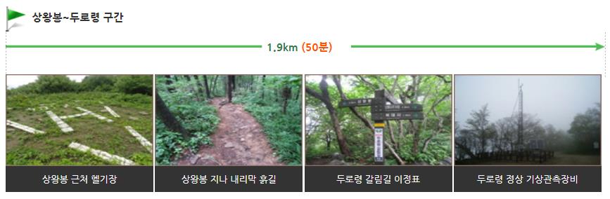 오대산 상왕봉 등산 코스