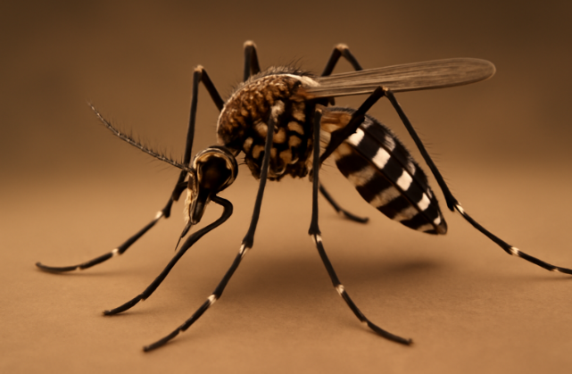 모기와 바이러스