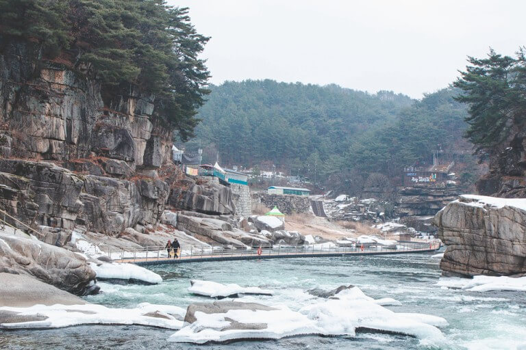 한탄강 유상절리