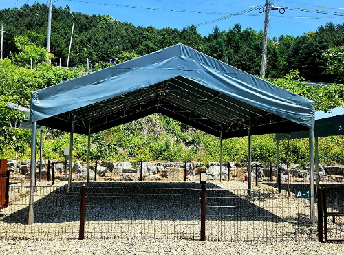 드루왈 애견캠핑장 개별울타리