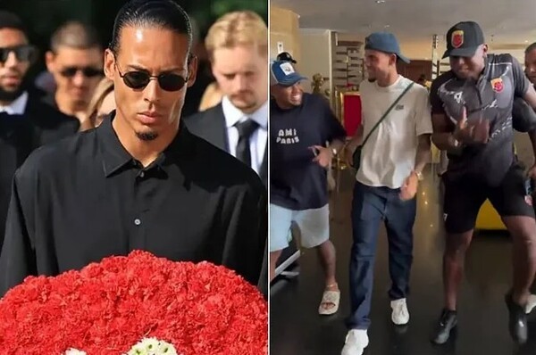 조타 장례식 디아스 불참 댄스 논란