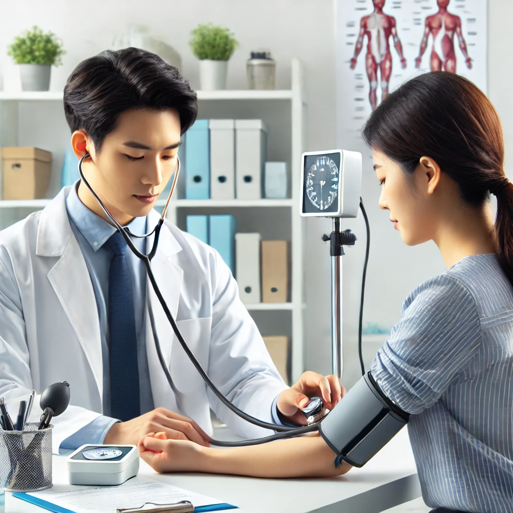 고혈압과 당뇨병 예방을 위한 건강 검진 이미지