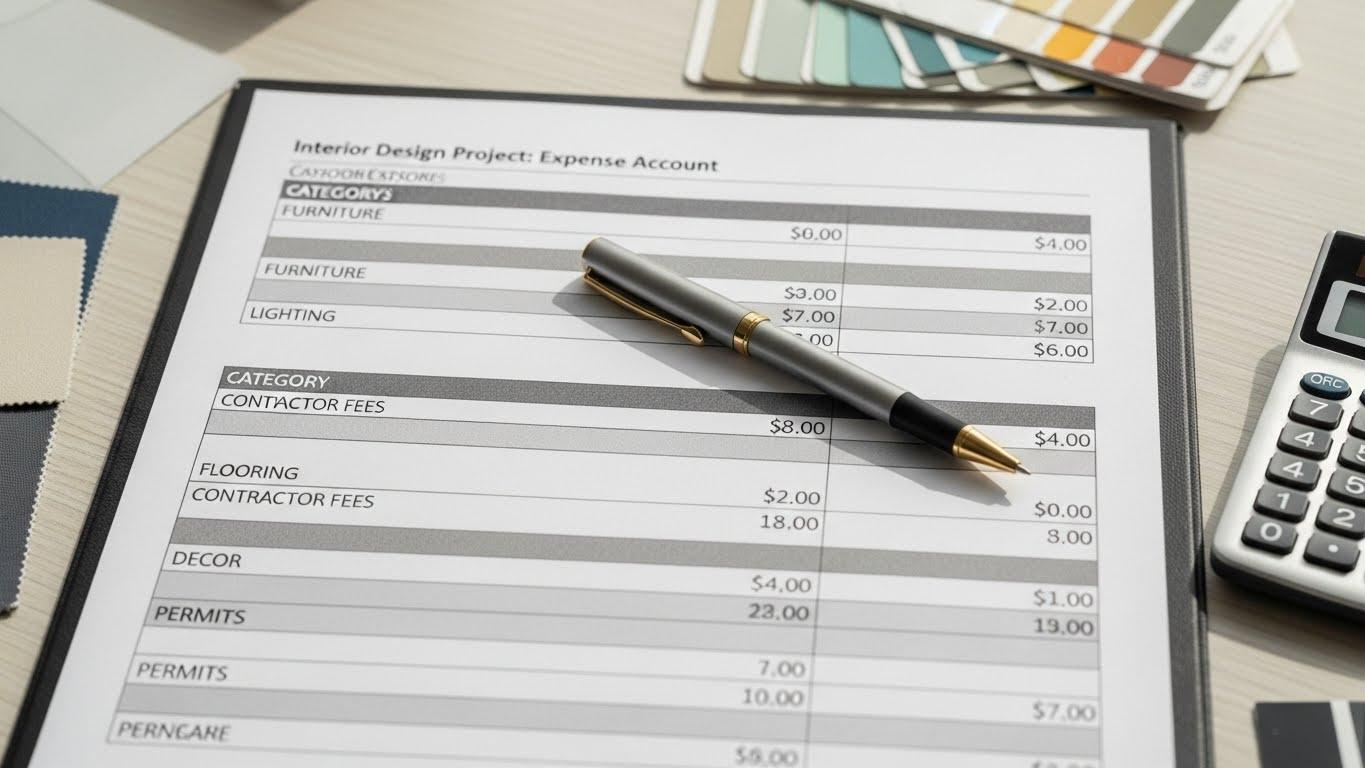 인테리어 비용 계정과목