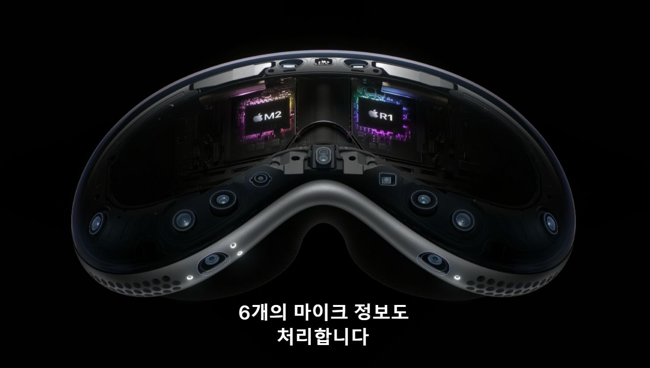 애플 비전 프로 VR AR 헤드셋