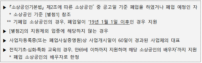 소상공인 지원금