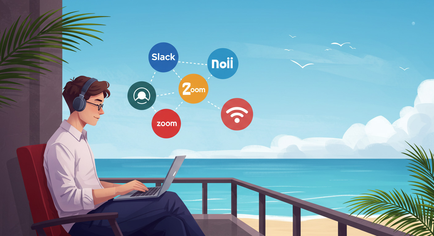 리모트 워크와 워케이션 트렌드: 일과 휴식의 경계를 허물다