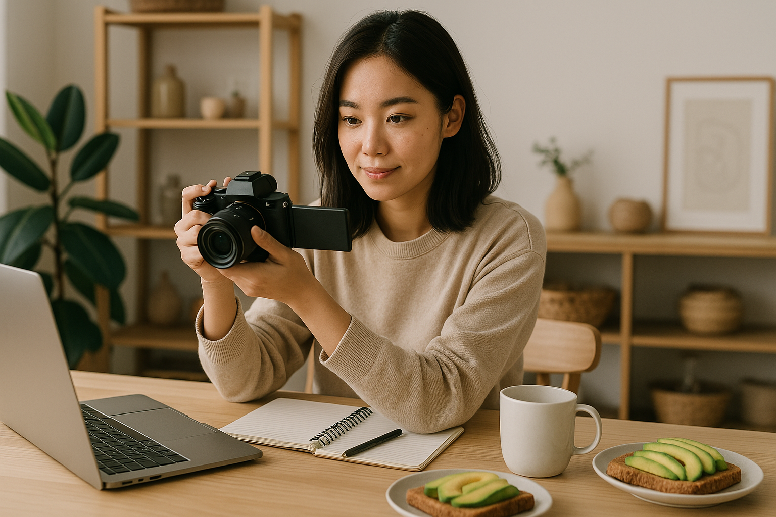 나만의 브이로그 시리즈 기획법(Ai생성이미지)