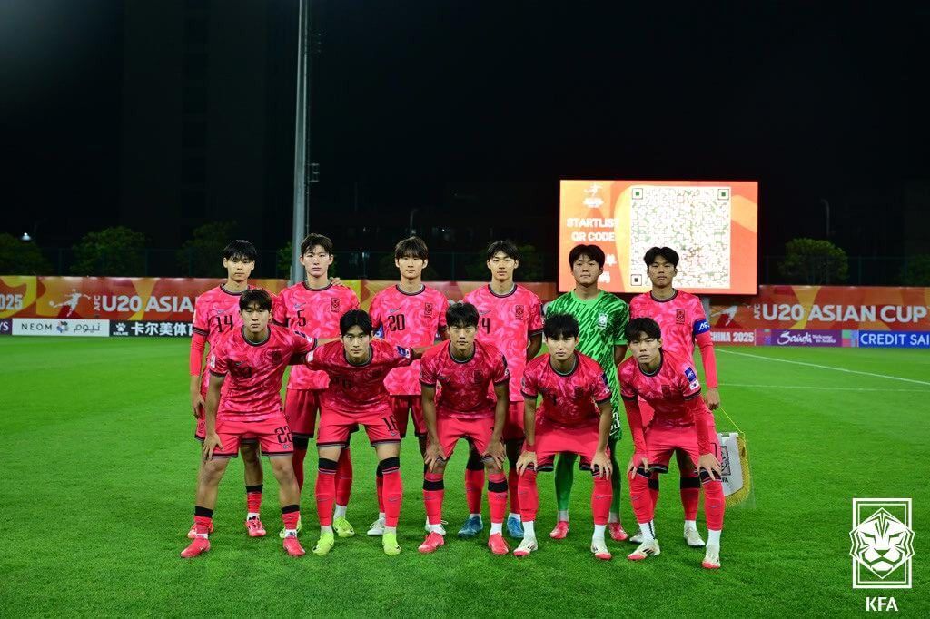 U-20 아시안컵8강 중계 실시간 선발 라인업 일정