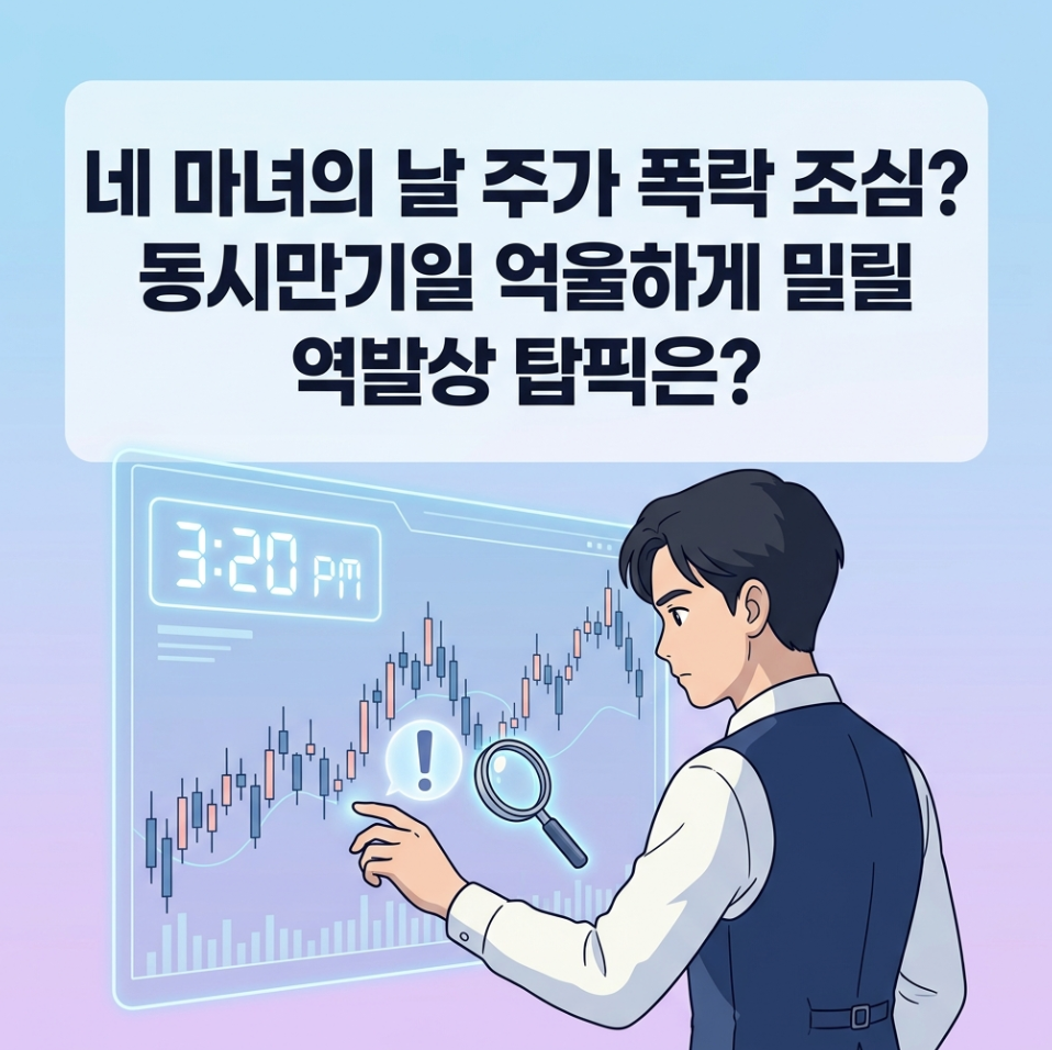 한국 선물옵션 동시만기일 일정 및 마녀의 날 주가 변동 대응 방법 분석